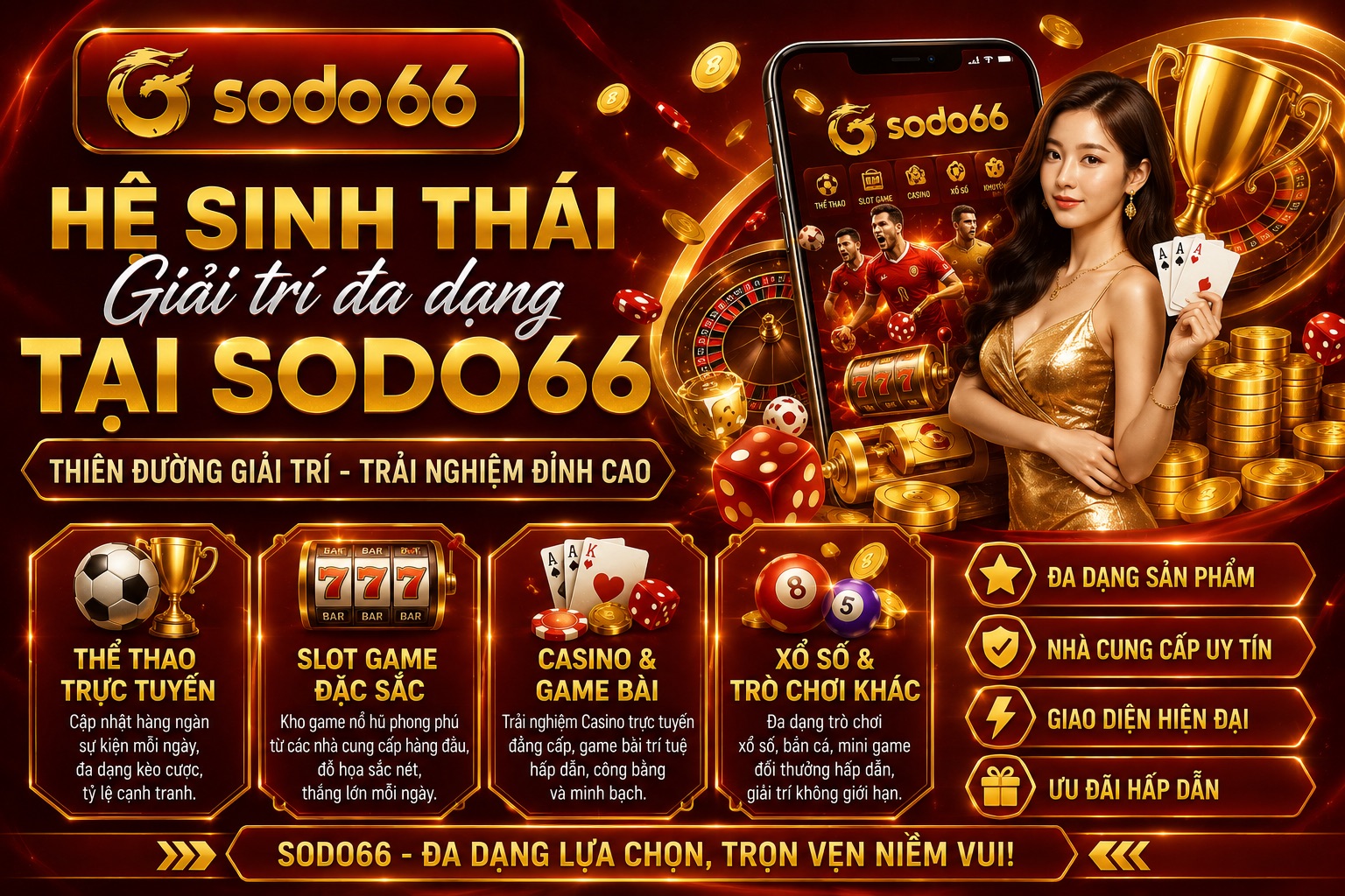 Sodo66 Hệ sinh thái giải trí đa dạng